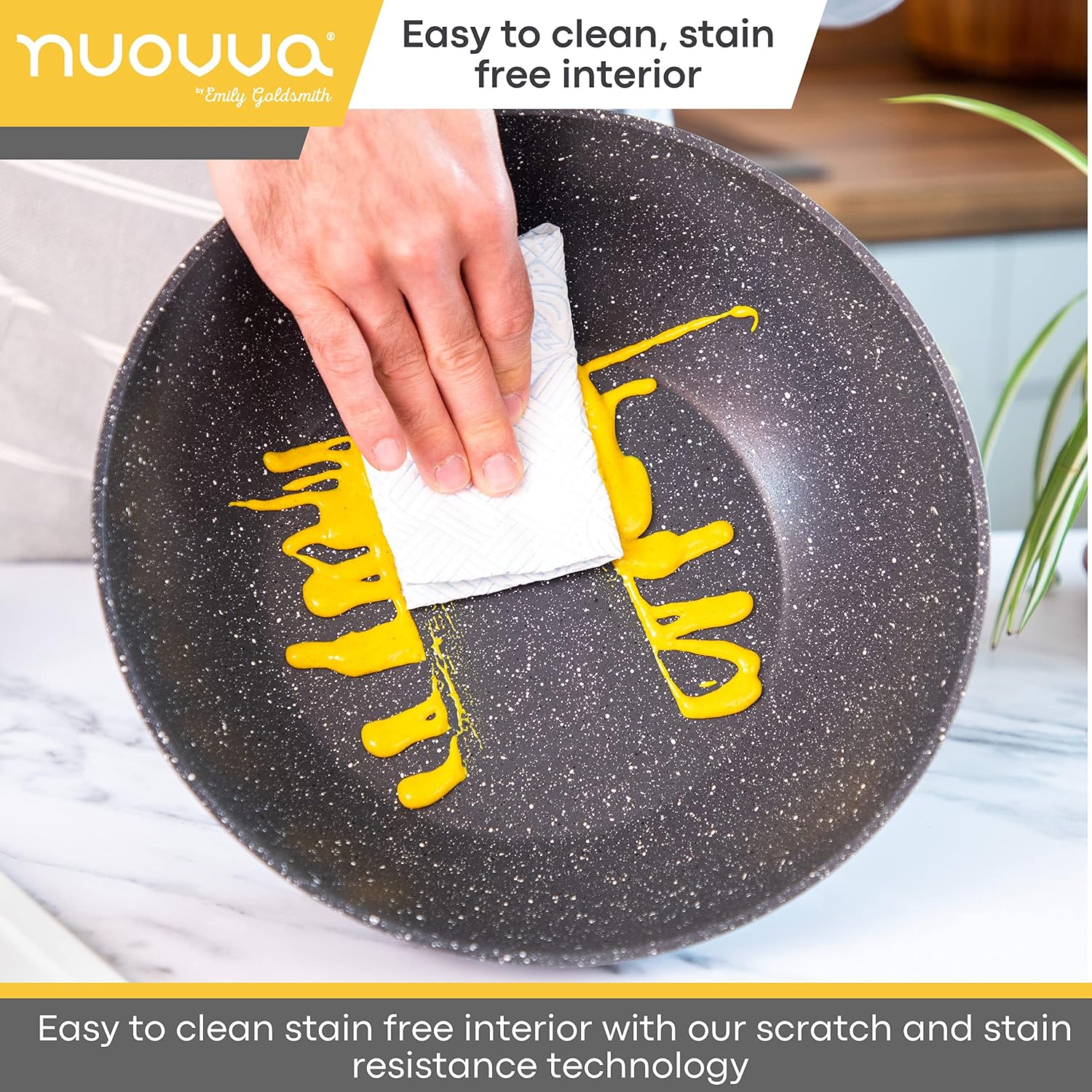 Thumbnail 5 de nuovva Induction Wok Pan 28cm