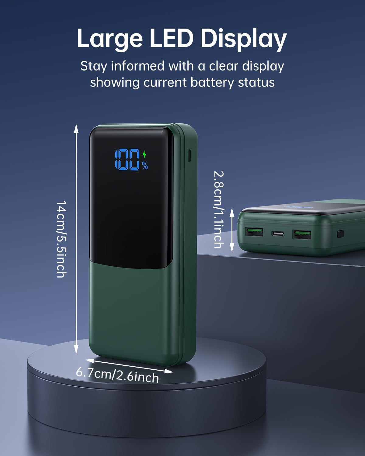 Thumbnail 6 de Coblob Power Bank 27000mAh portable charger
