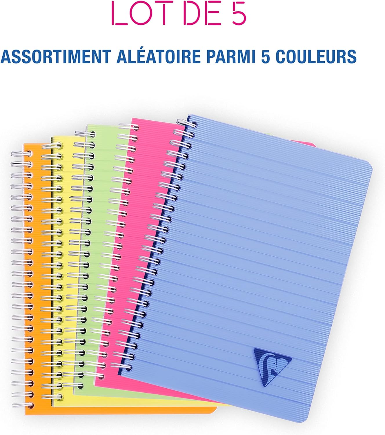 Thumbnail 1 de Clairefontaine 328546C Carnets A5 180 pages 📒