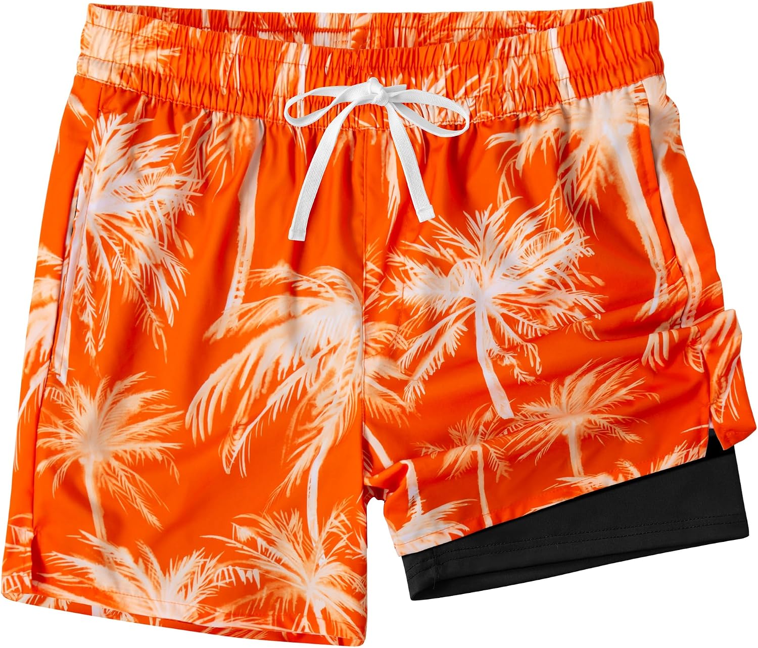 Detalle de XOMZG Men's Swim Trunks, 100% Polyester