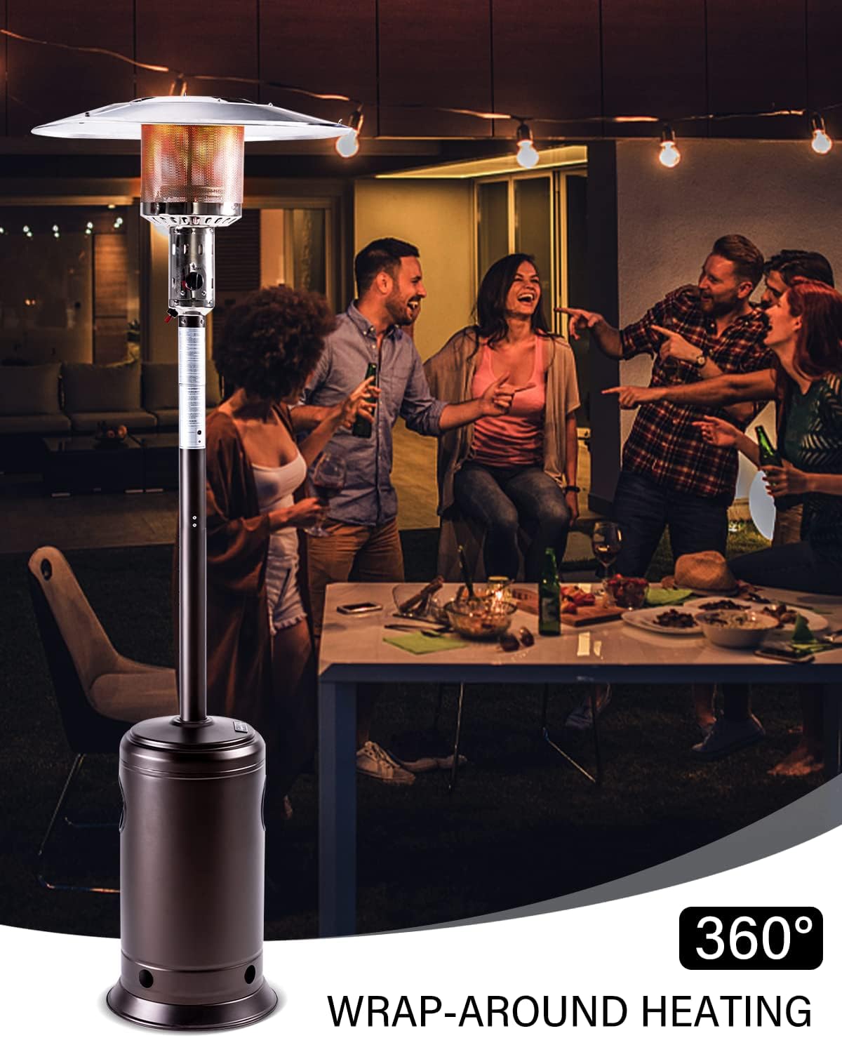 Thumbnail 6 de Legacy Heating Patio Heater, Mocha