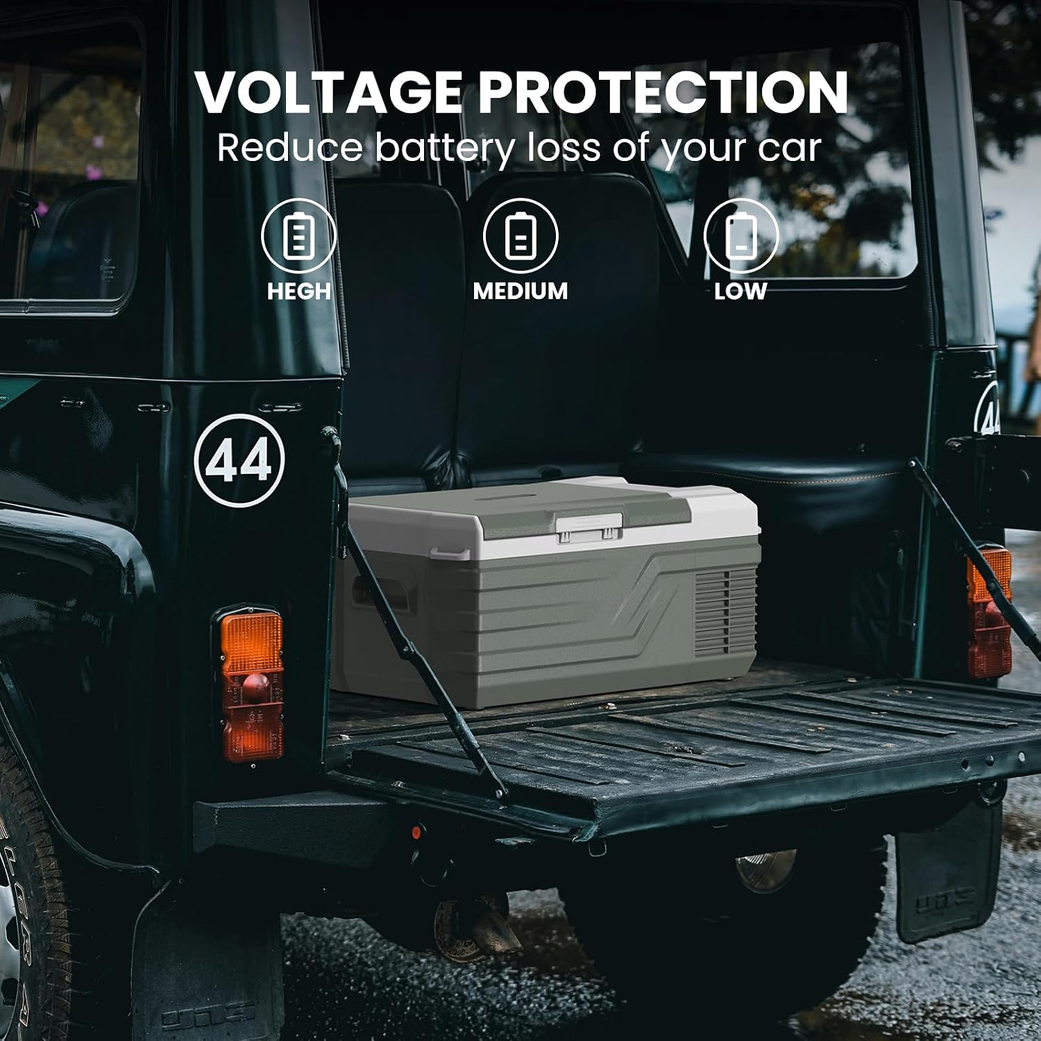 Thumbnail 6 de Alpicool NL15 15L Compressor Car Fridge Freezer – portable 12/24V DC & 100–240V AC cooling