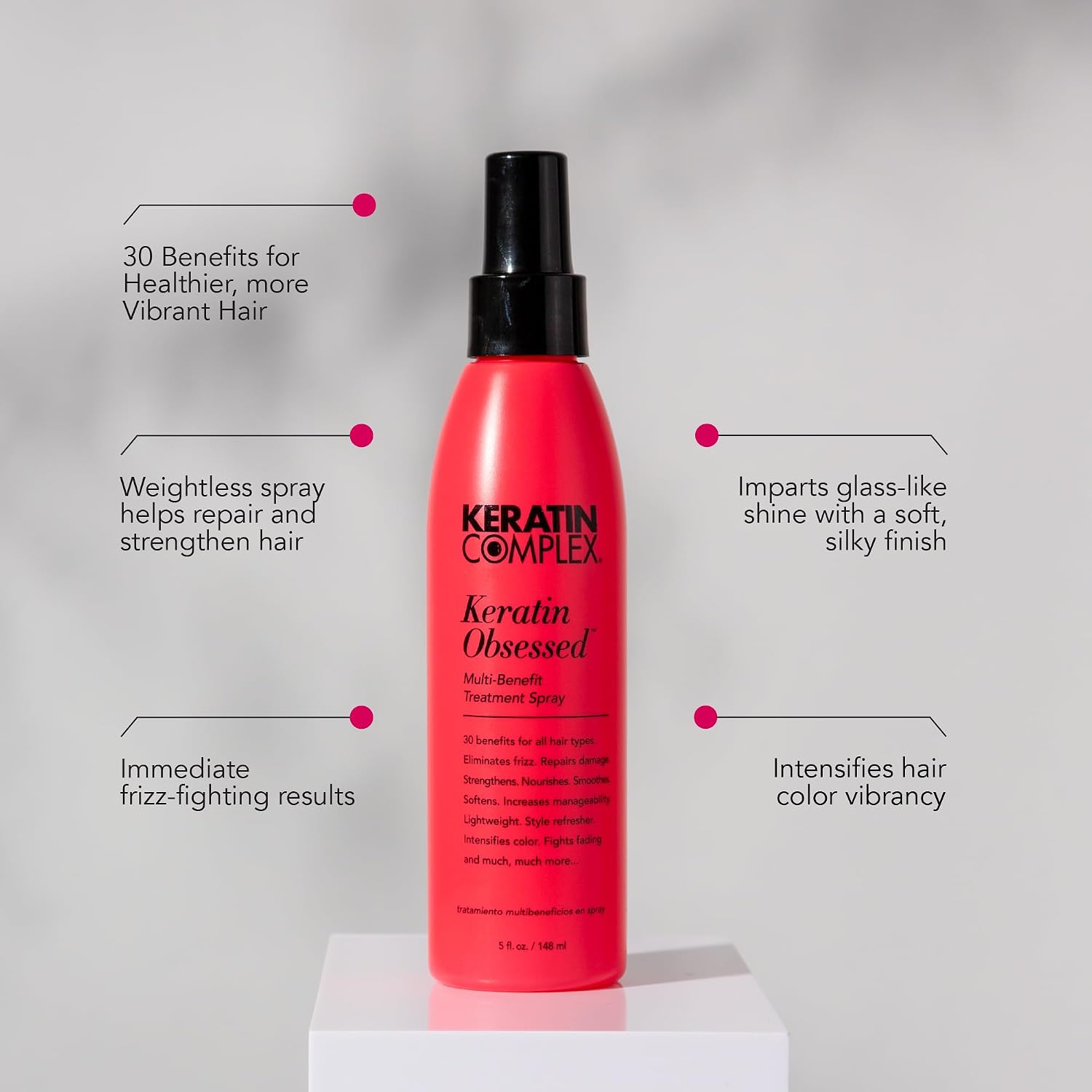 Detalle de Keratin Complex Keratin Obsessed Treatment Spray 5 fl oz ๐โ