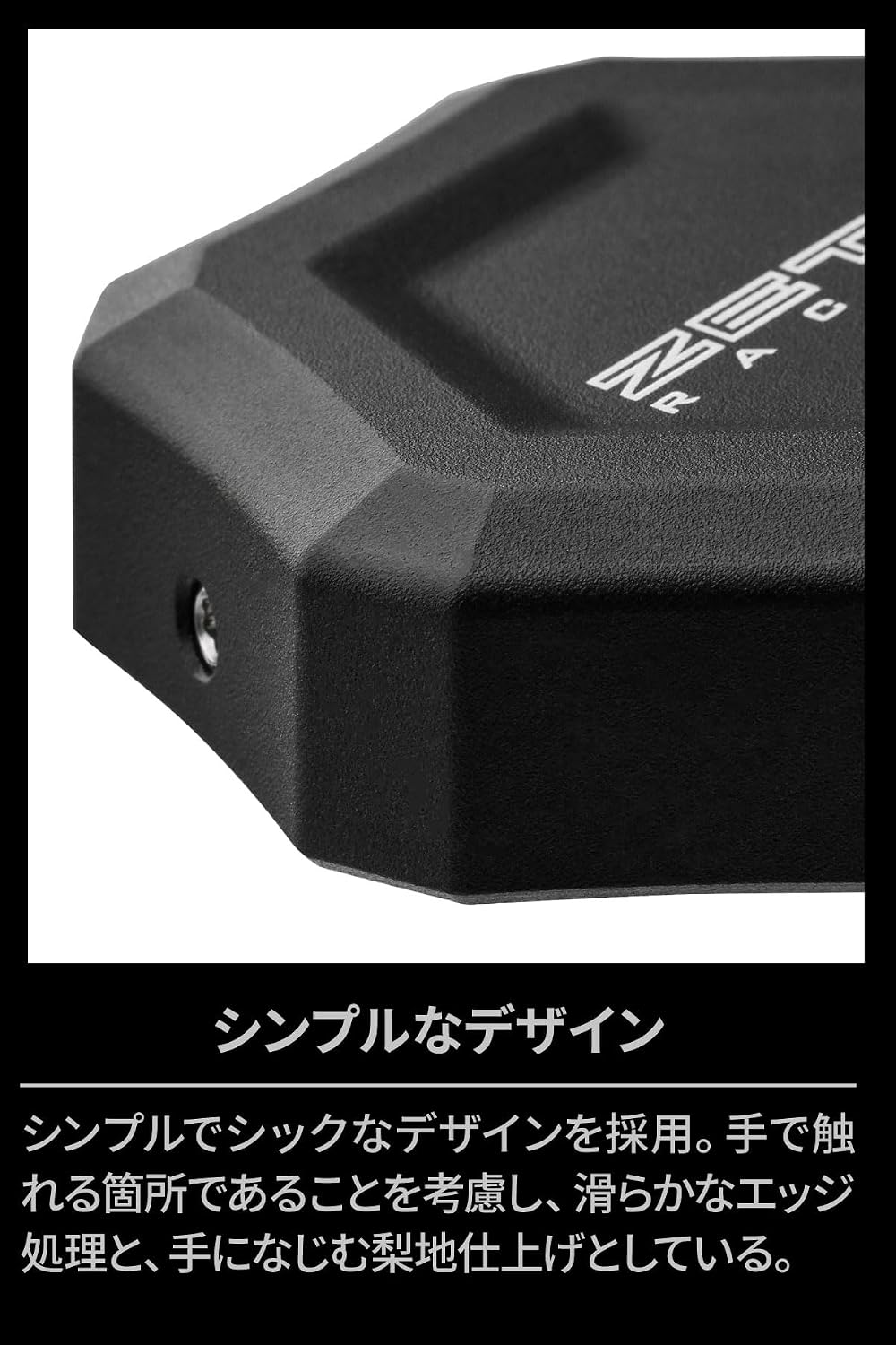 Thumbnail 3 de ZETA RACING D8320 ガスキャップカバー ブラック・アルミ合金製・六角形状
