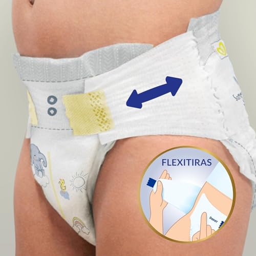 Thumbnail 3 de Dodot Sensitive Talla 1 (2–5 kg) con 168 pañales y toallitas Pampers Aqua Pure de regalo