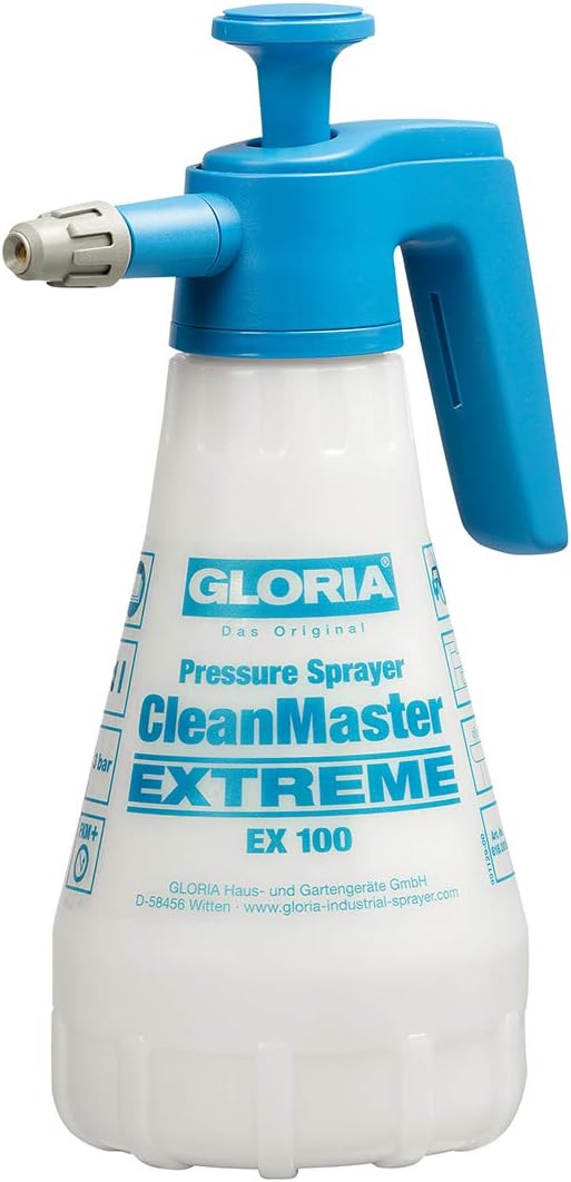 Detalle de GLORIA Hobby 100 Sprühflasche 1 L – Präzisions-Drucksprüher für Garten, Balkon und Zimmerpflanzen