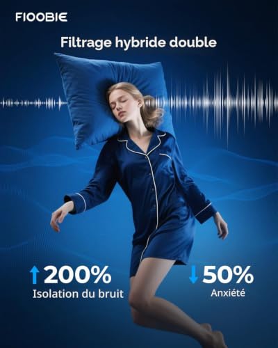 Thumbnail 6 de 2026 Fioobie Bouchon d'oreille Pro – AcousticWave Pro, 46 dB, réutilisables