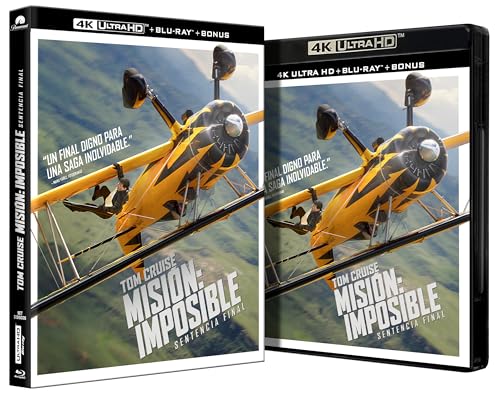 Detalle de Mision Imposible 8: Sentencia Final — Edición 4K UHD + Blu-ray (Divisa Films)