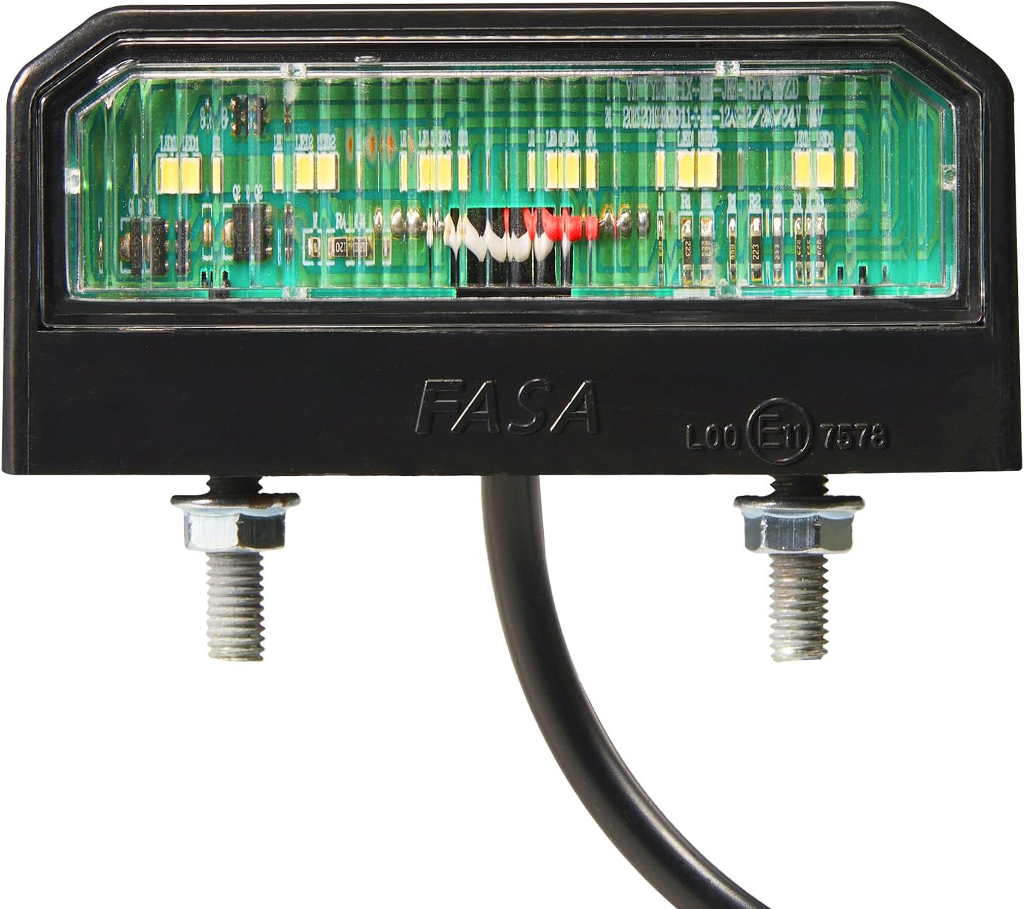 Thumbnail 6 de SPARKMOTO 1 x LED Number Plate Light – 12V/24V, IP67, ECE Approved for Trailers and Caravans