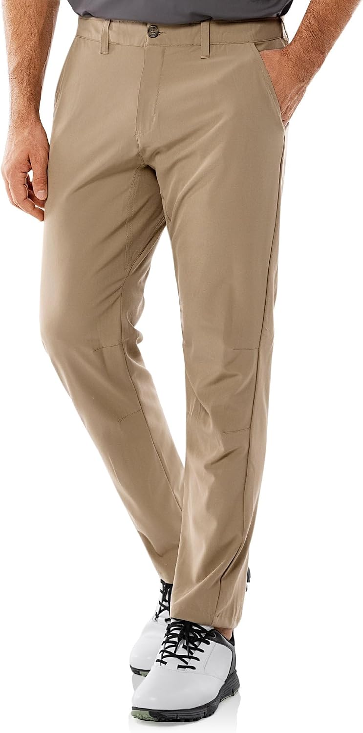 Detalle de 33,000ft men’s golf trousers: lightweight stretch, quick-dry and UPF 50+ with pockets