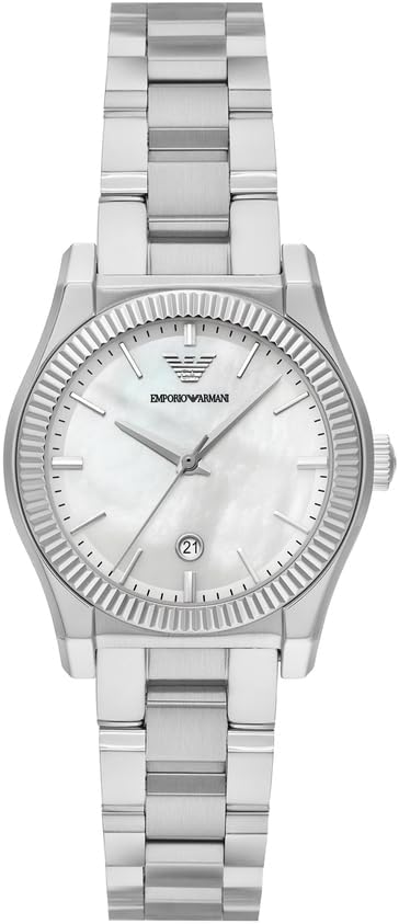 Thumbnail 5 de Emporio Armani orologio da donna con movimento al quarzo, cassa 32 mm e cinturino in acciaio rosa oro