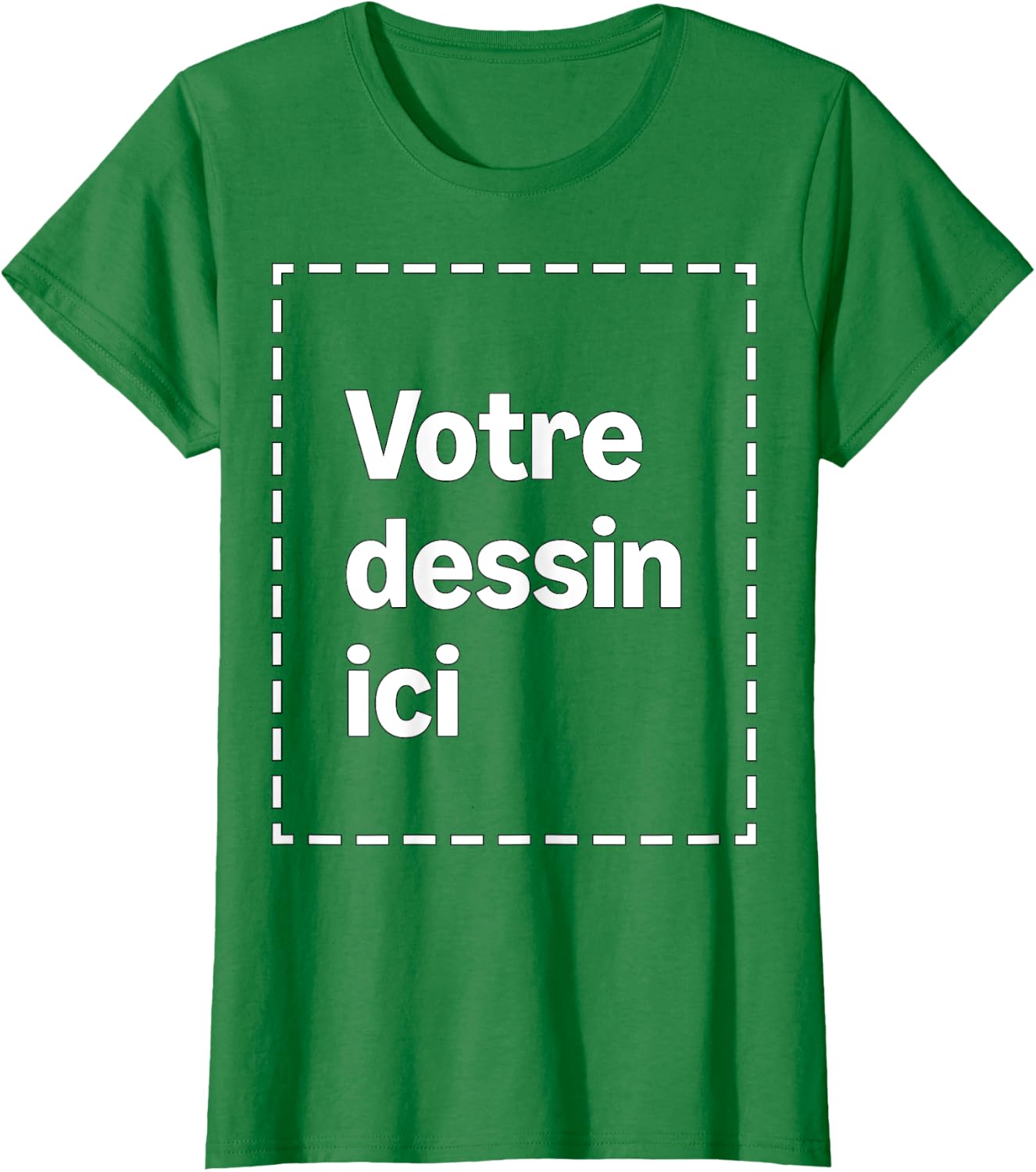 Thumbnail 2 de T-Shirt Personnalisé avec Votre Image sur Le Devant