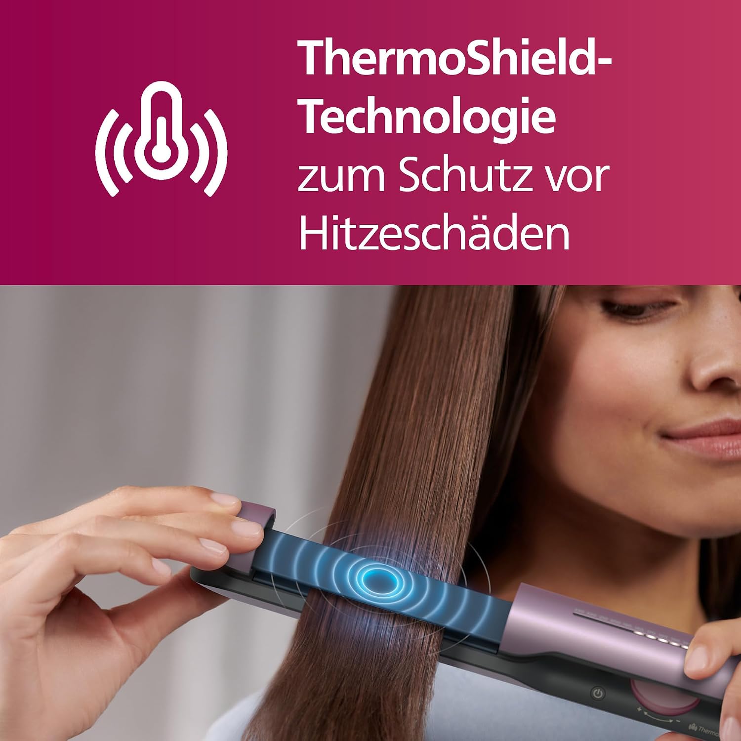 Detalle 2 de Philips BHS530/00 HaarglĂ€tter ThermoShield đâ