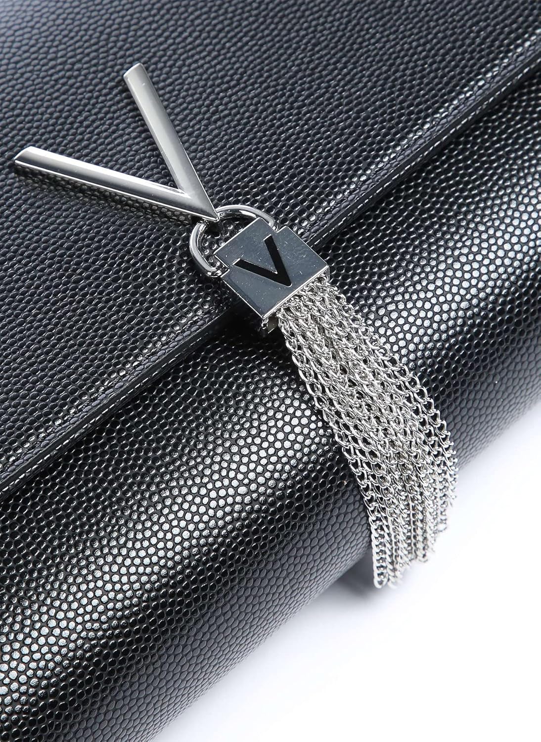 Detalle de Valentino Divina Lady Clutch Nero