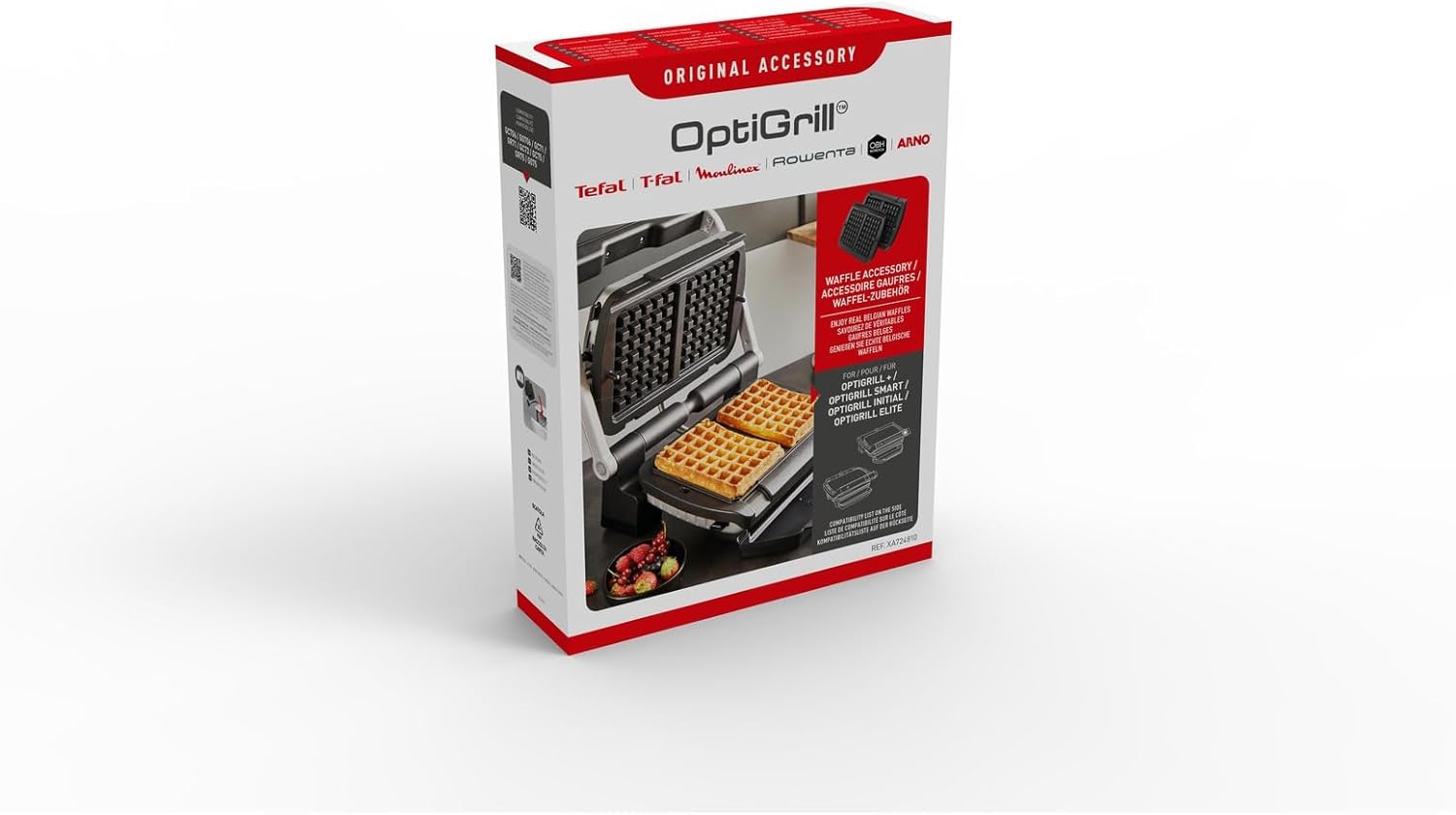 Thumbnail 6 de Tefal OptiGrill Waffelplatten (XA7248) für OptiGrill+ & Elite – inklusive Schöpfkelle