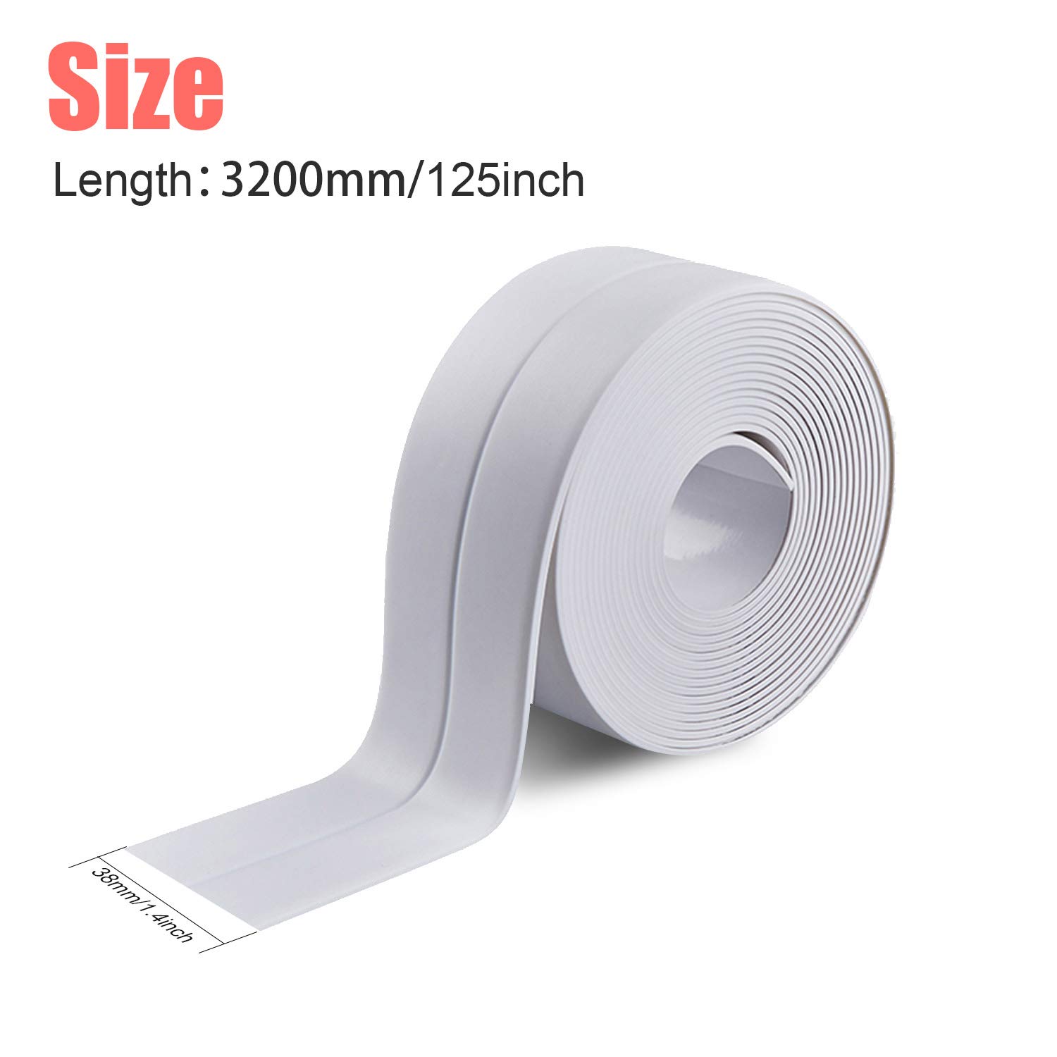 Thumbnail 4 de Bath sealant strip tape 11ft