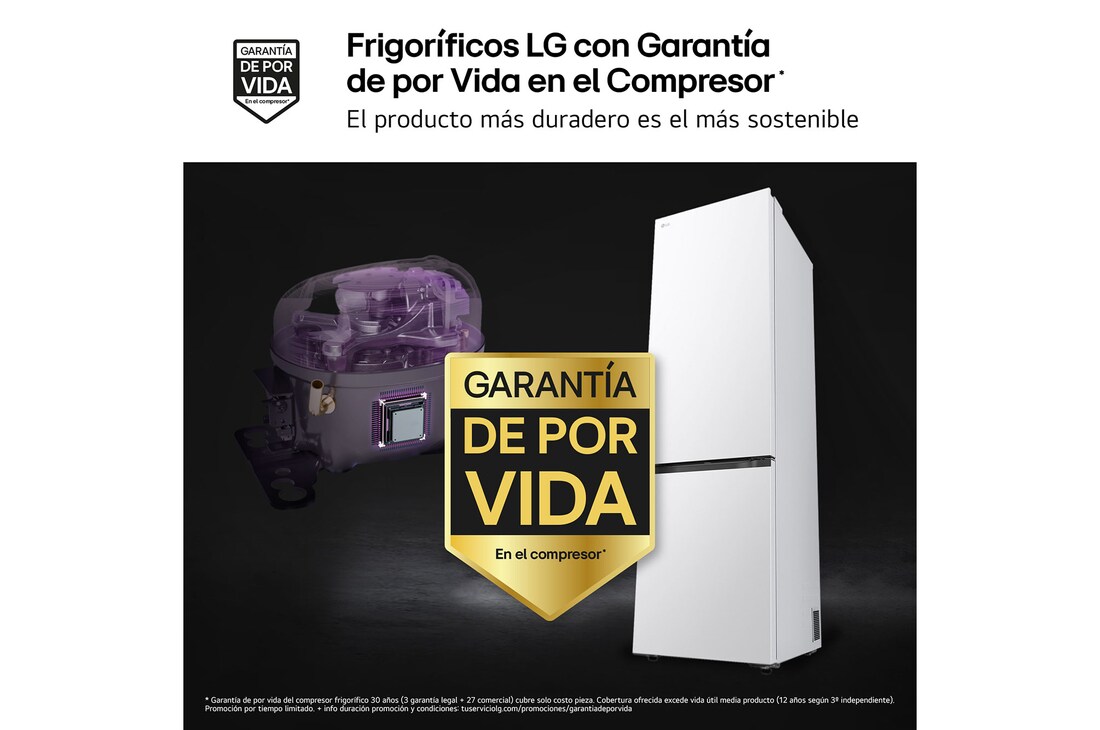Thumbnail 3 de LG Outlet Frigorífico 375 L DoorCooling+