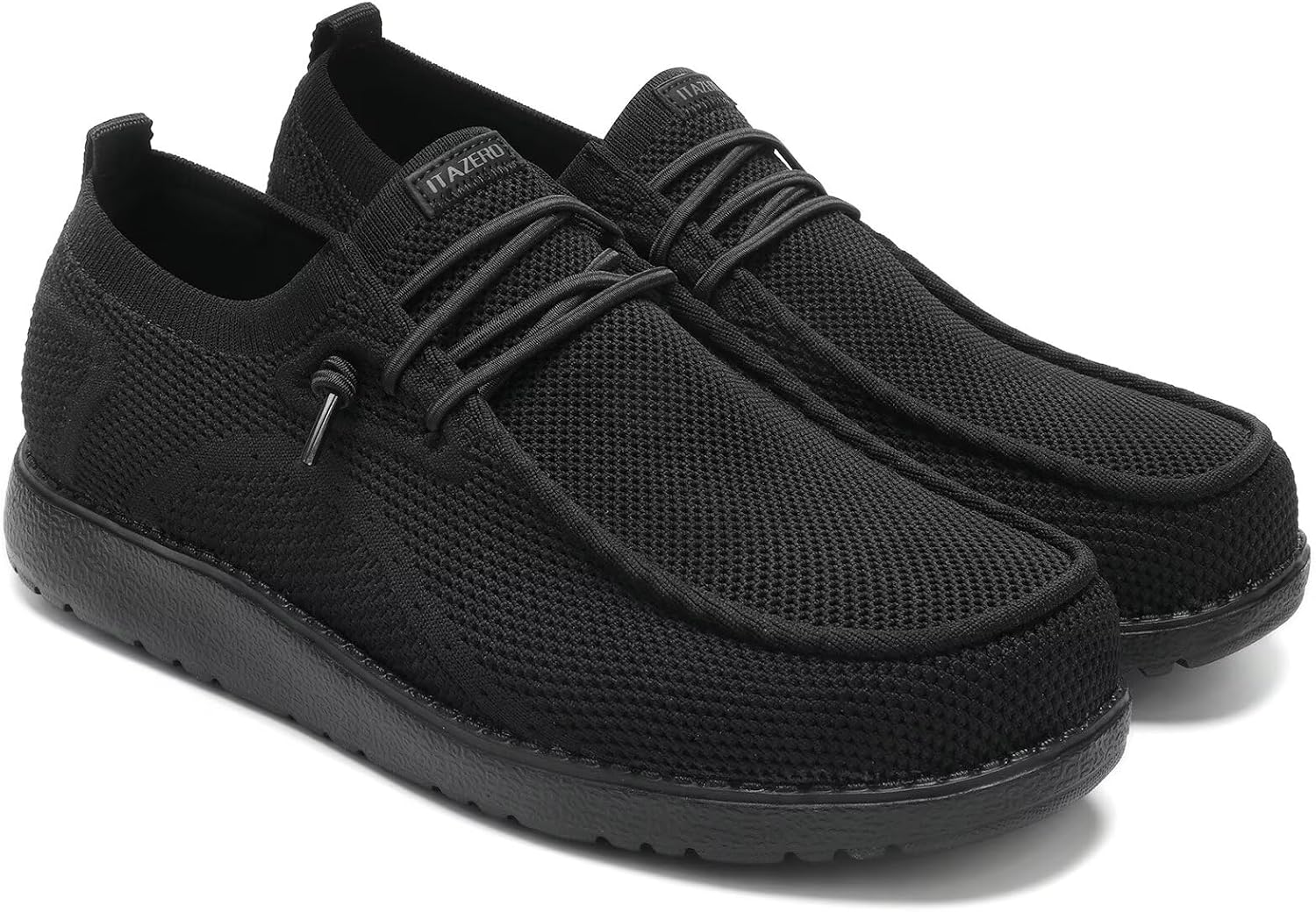 Detalle de 1TAZERO Men's Slip-On Walking Shoes, 4E-6E Wide
