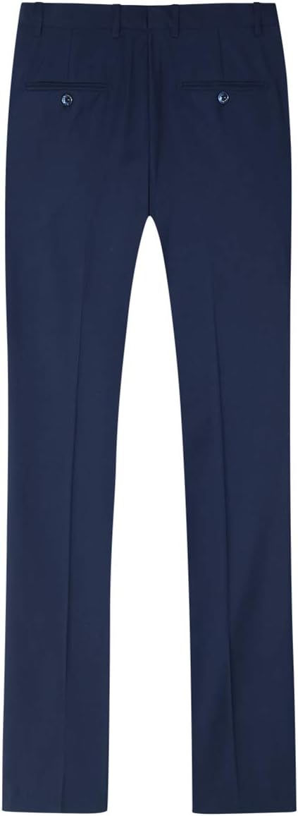 Detalle de Allthemen Herrenanzug 2-teilig Slim Fit – Business- und Hochzeitsanzug für Männer