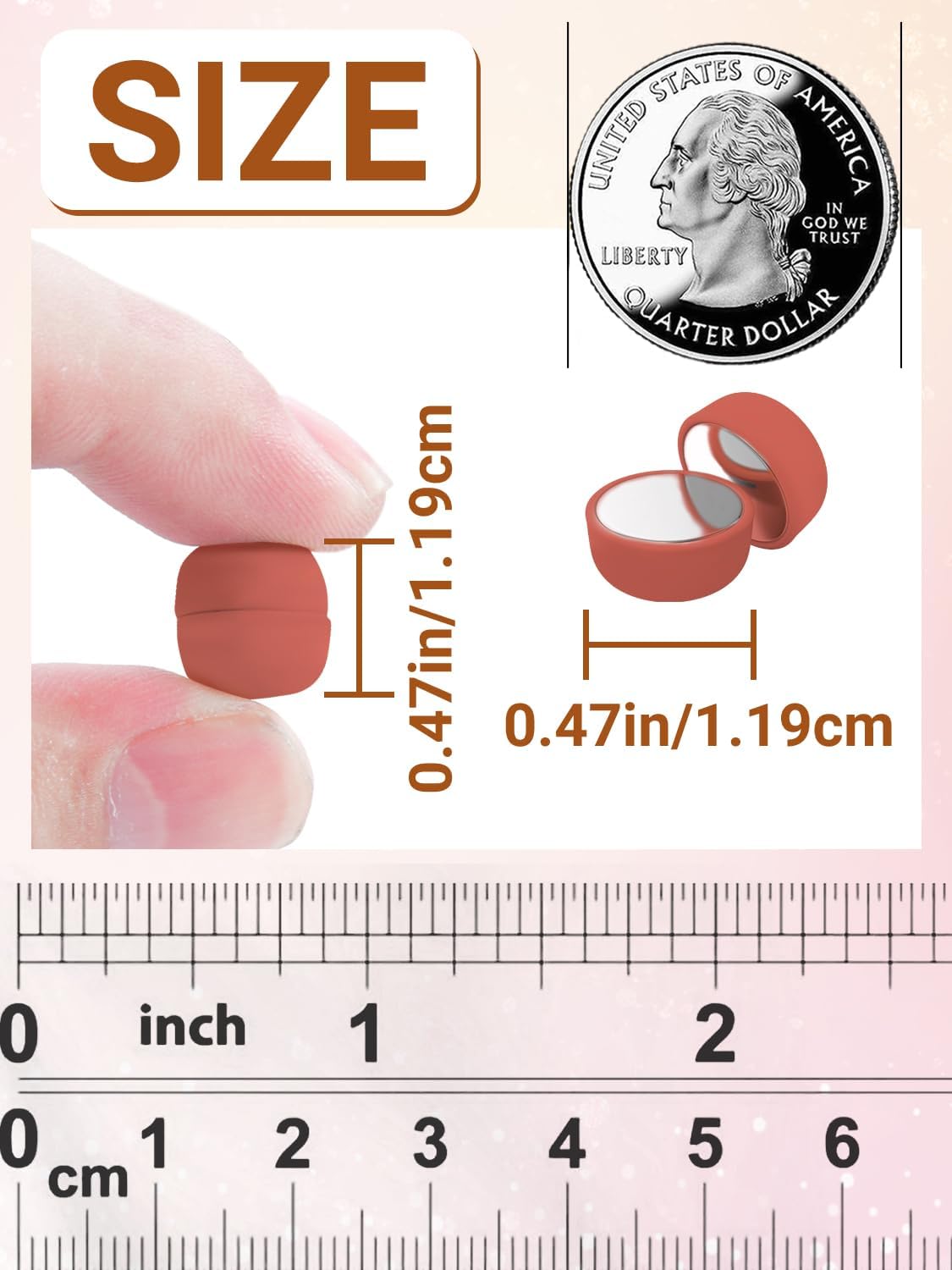Detalle de Ofiuny 12Pcs Hijab Magnets: Strong Pinless Magnetic Pins for Everyday Wear