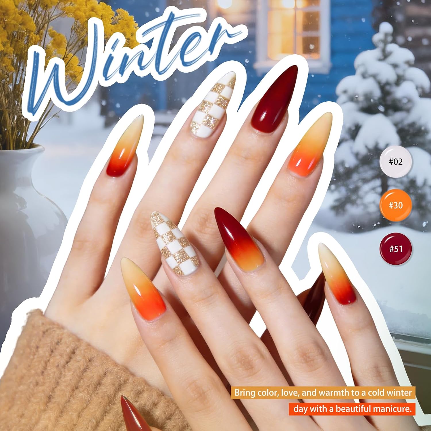 Thumbnail 5 de COSCELIA 60PC Gel Nail Polish Kit 55 Colors