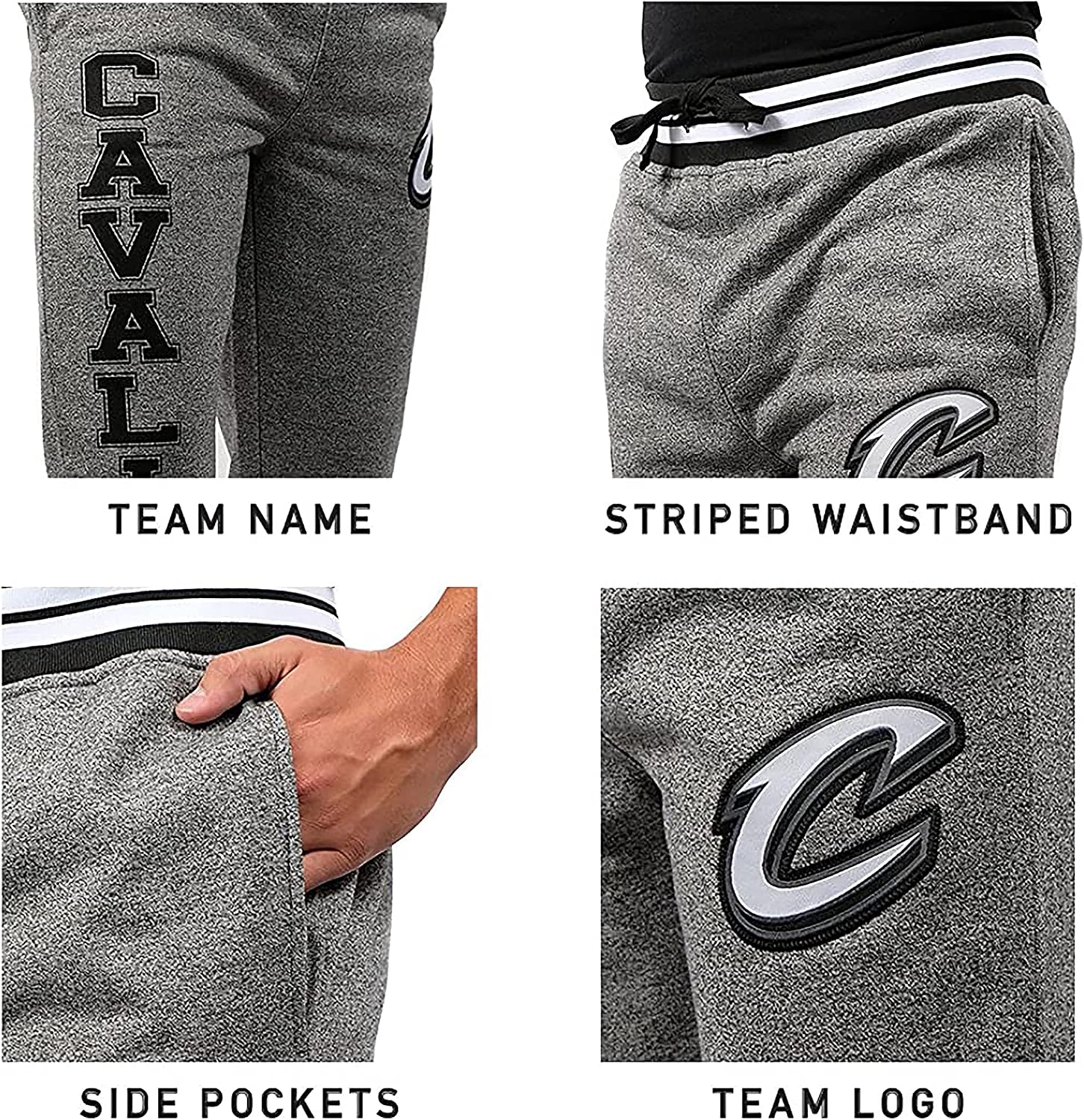 Thumbnail 5 de Ultra Game Official Fleece Sweatpants for Men