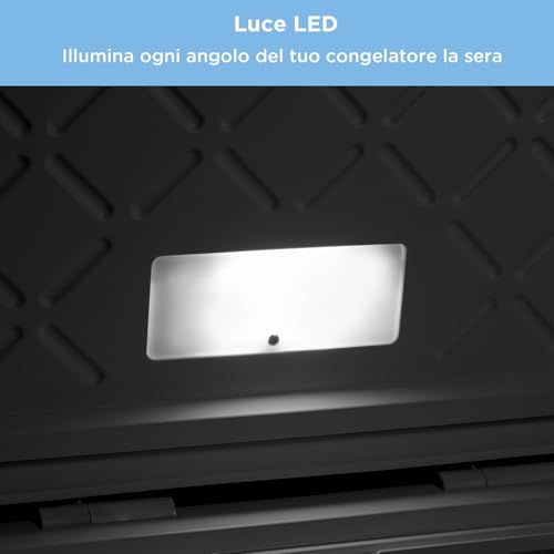 Thumbnail 8 de COMFEE' RCC202WH2 Congelatore 198L: convertibile, inverter e silenzioso per casa, garage o ripostiglio