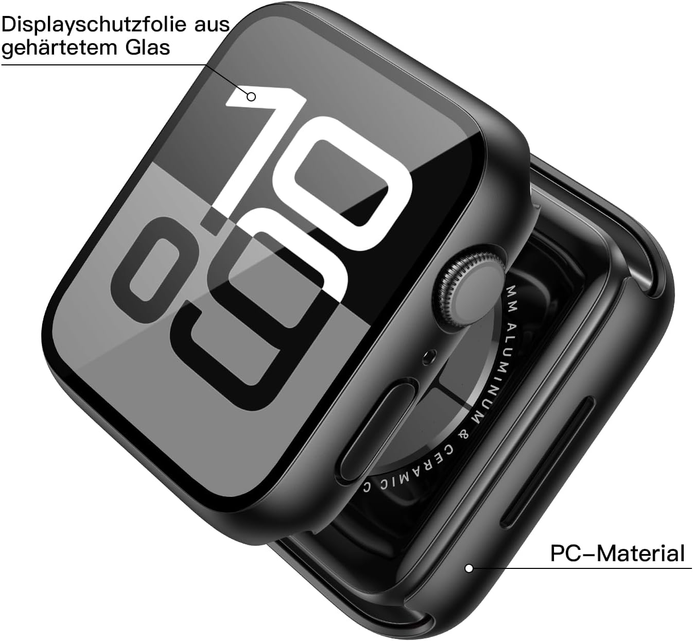 Detalle de Misxi Harte PC Schutzhülle 46 mm