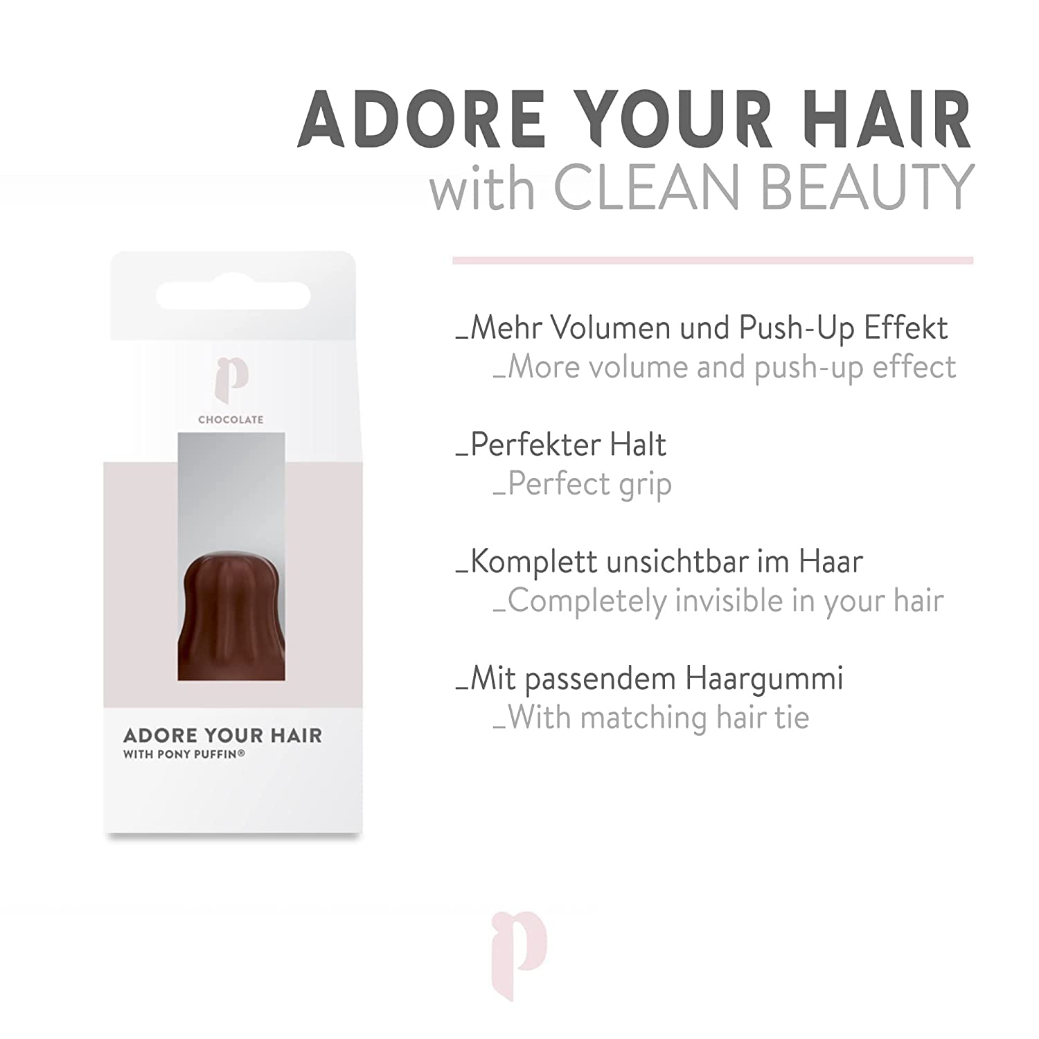 Thumbnail 4 de pony puffin CHOCOLATE Volumen Tool 3,2 cm