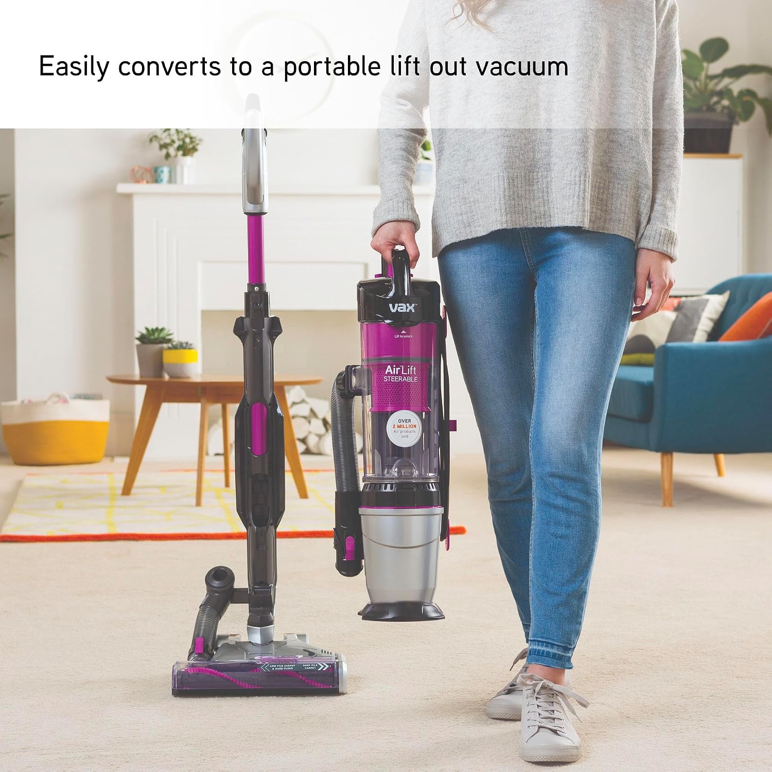 Detalle 2 de Vax Air Lift Pet Max 850W Upright Vacuum