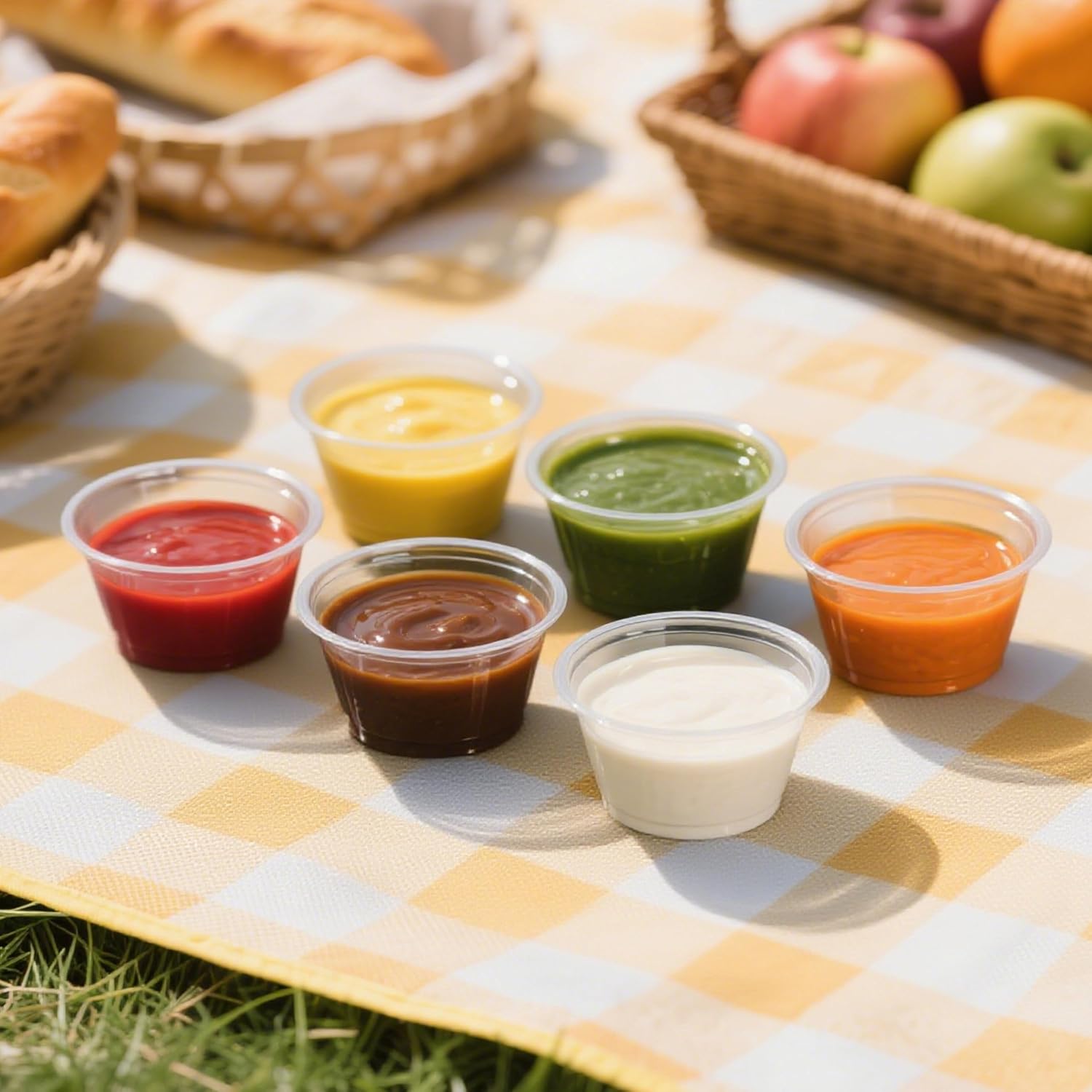 Thumbnail 5 de WhalePassing 【2oz-200 Sets】 2 oz Jello Shot Cups with Lids, 200 Count