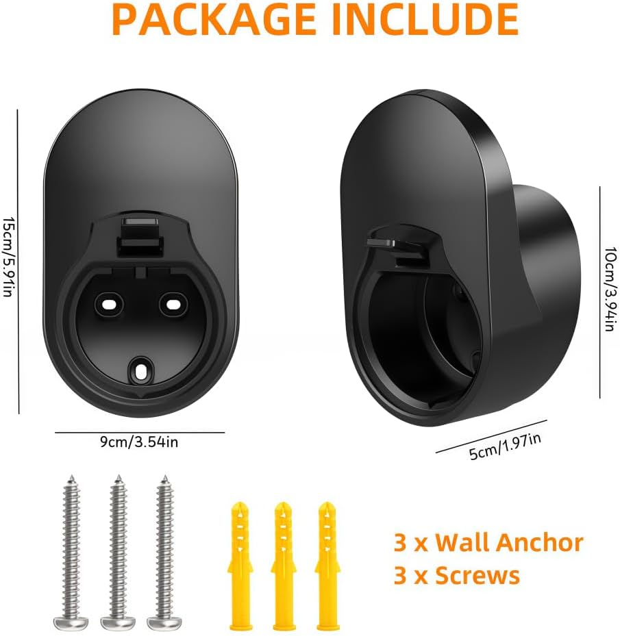 Detalle de BayBerry Upgraded Wall-Mounted Type 2 Charging Cable Holder
