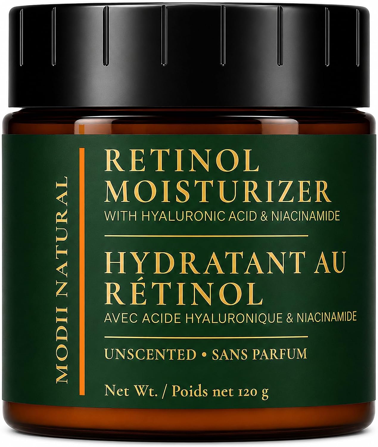 Detalle de Modii Natural Retinol Face Moisturizer, 1% Retinol Cream, 120 ml