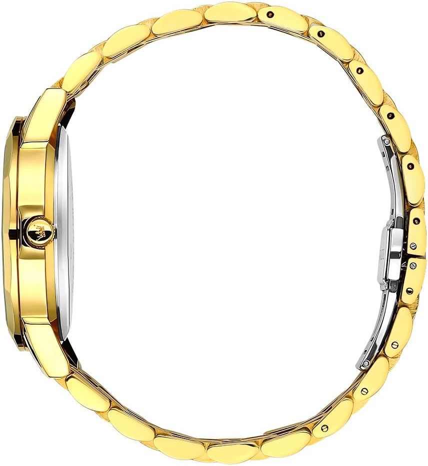 Detalle 2 de Montre homme OLEVS Quartz index diamants, acier inoxydable 316L, étanche 30 m et lumineuse