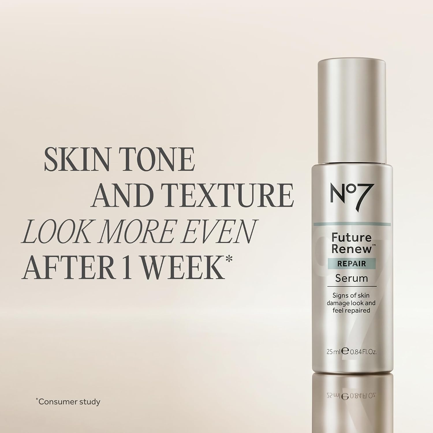Detalle de No7 Future Renew Damage Reversal Serum 0.84 fl oz 💄