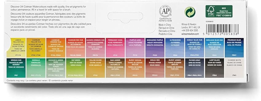 Thumbnail 2 de Winsor & Newton Cotman Caja Sketcher 24 godets 🎨