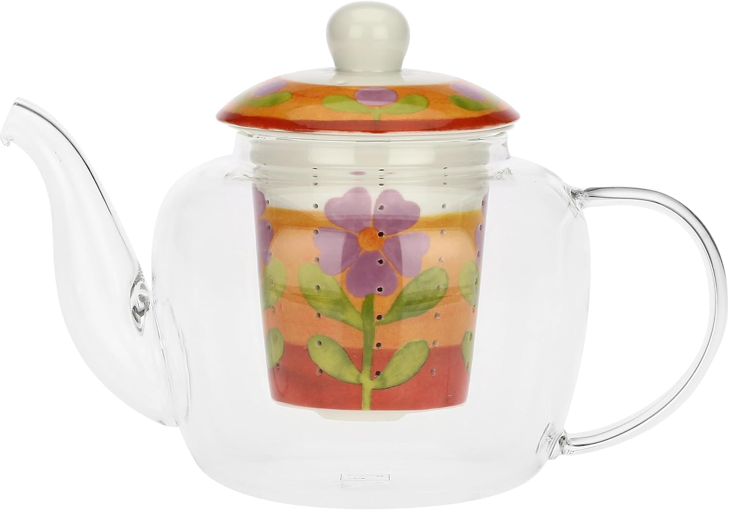 Detalle 2 de THUN Tisaniera in Porcellana Collezione Sorprese di Natale, 350 ml – Idea Regalo per Natale