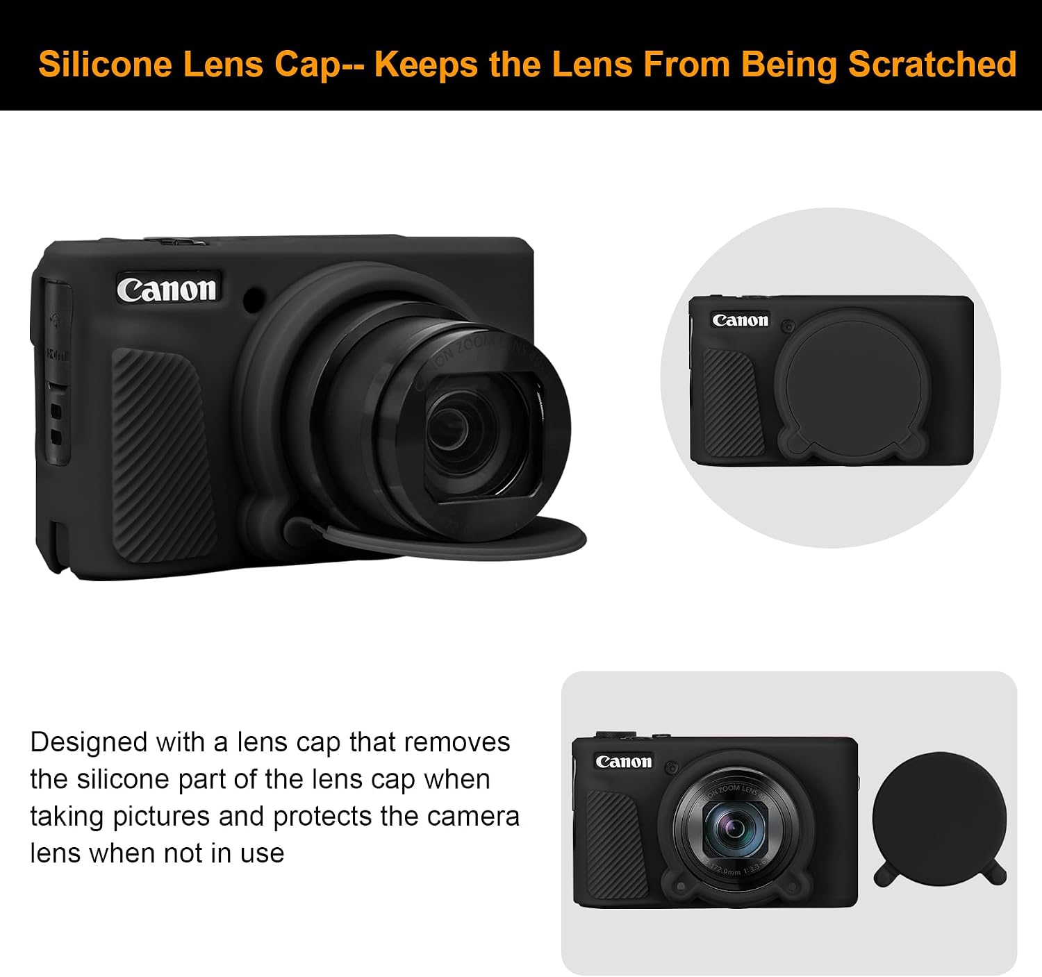 Thumbnail 4 de Elonbo Camera Case for Canon SX740 1:1 fit