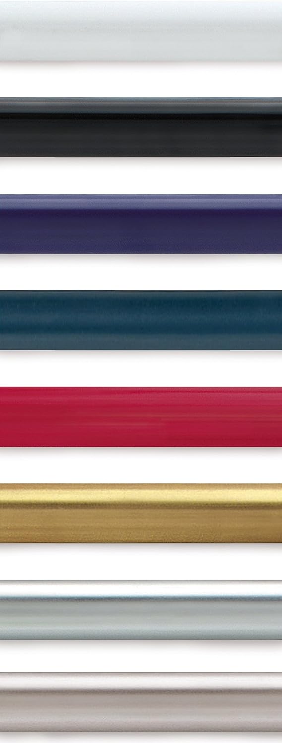 Detalle de Walther Design Bilderrahmen Schwarz 18 x 18 cm – Galeria Kunststoffrahmen KB330H