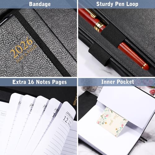 Detalle de Indeme Diary 2026 A5 day‑per‑page planner 📔