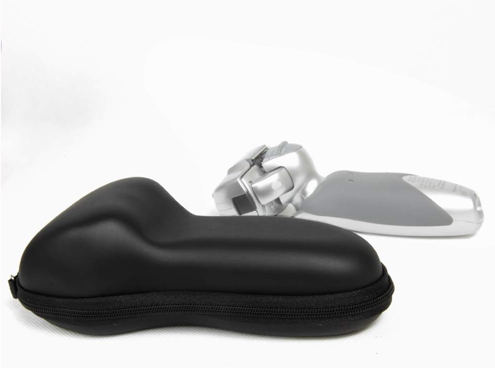 Detalle 1 de Hermitshell EVA Hard Case with Carabiner for Panasonic ES-LA63-S / ES-LA93-K / ES-8103S / ES-RF31 / ES-RF41 / ES-SL41 Arc3/ARC4 Electric Shaver