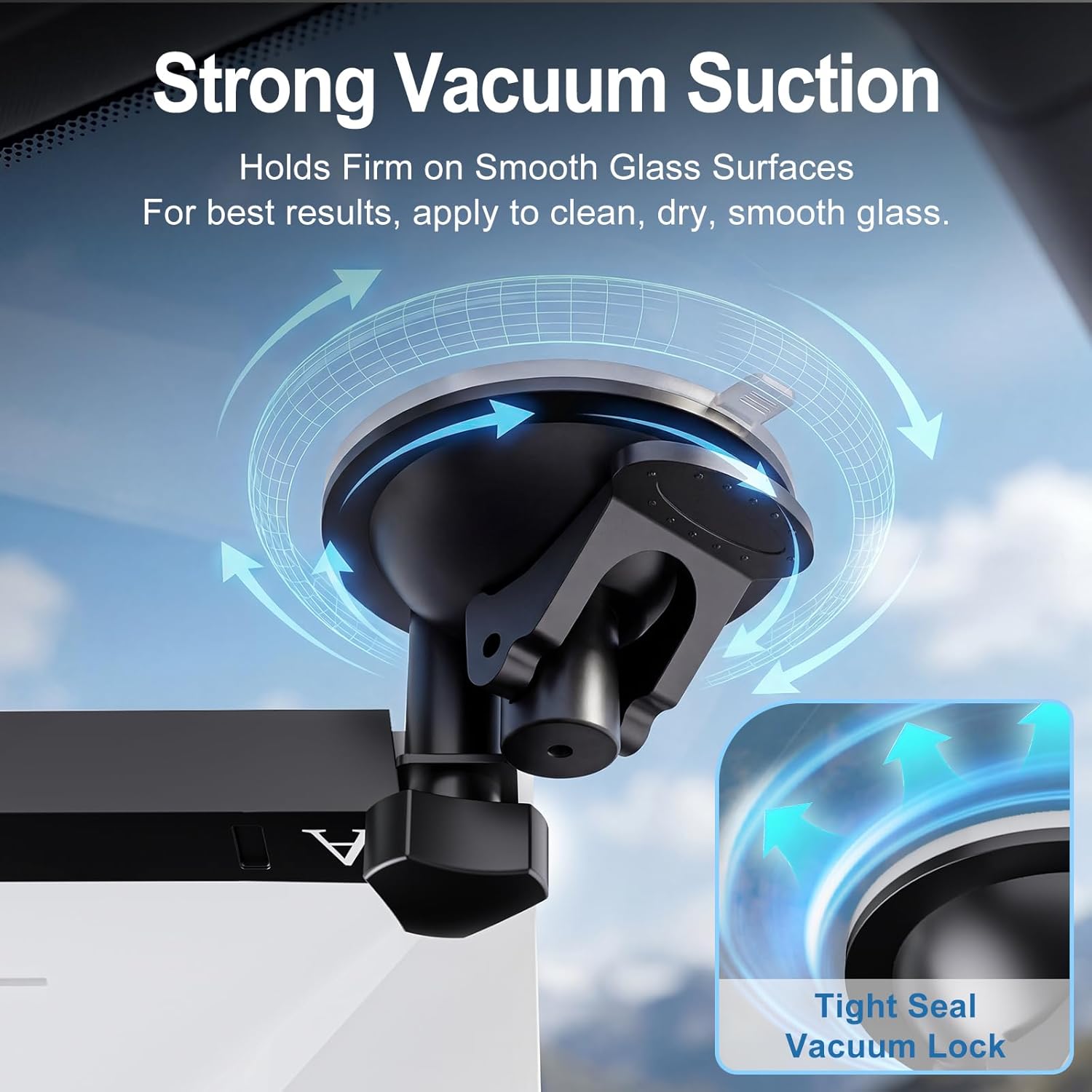 Detalle 2 de Starlink Mini Suction Cup Mount 1pc