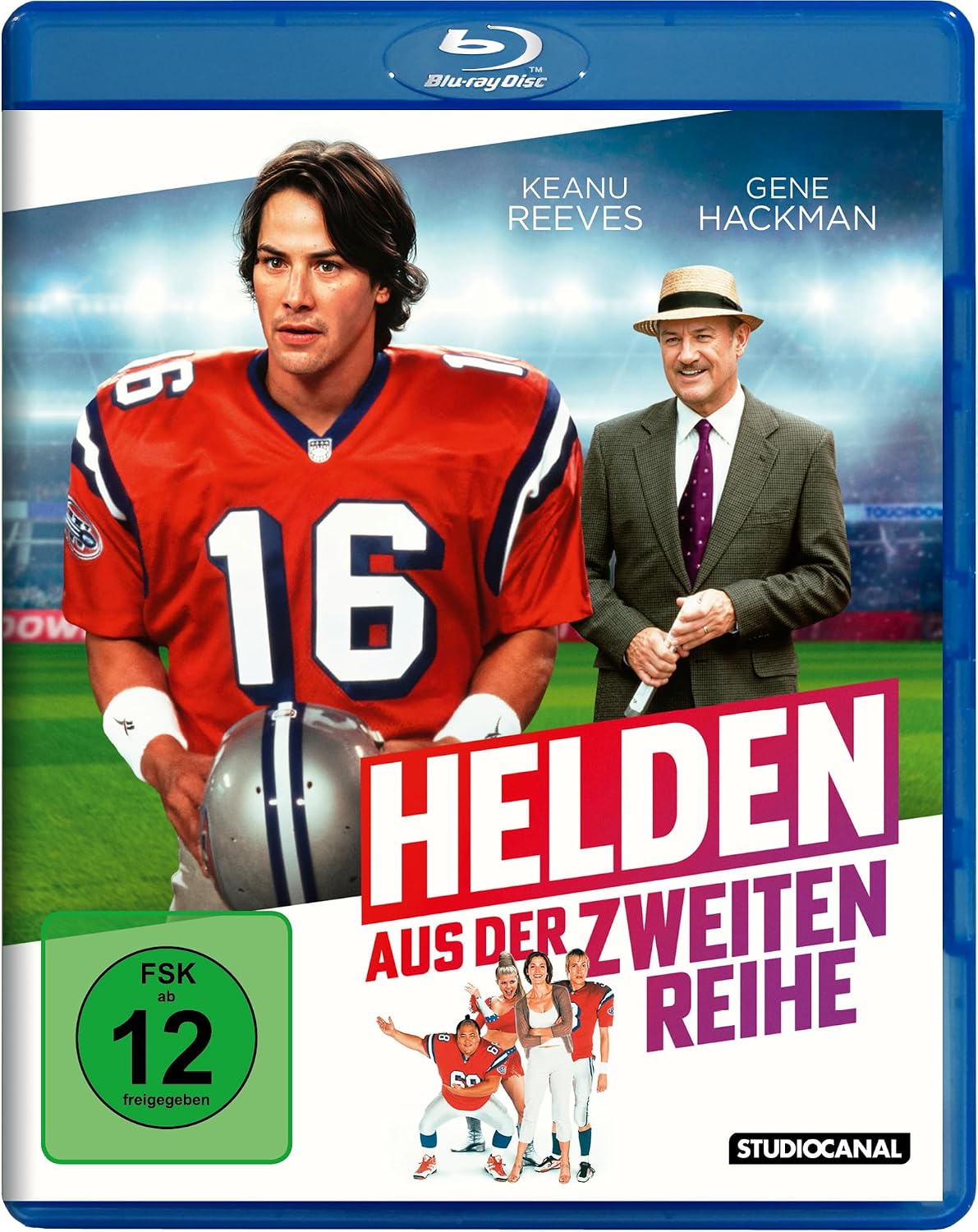 Detalle de Studiocanal Helden aus der zweiten Reihe (Blu-ray) – Sportkomödie in HD