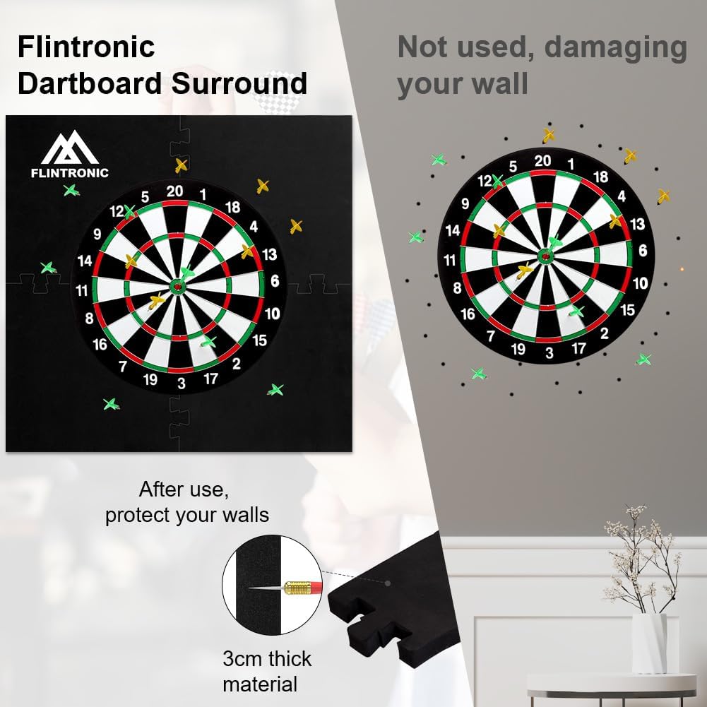 Thumbnail 4 de Flintronic dartboard surround 45 cm EVA