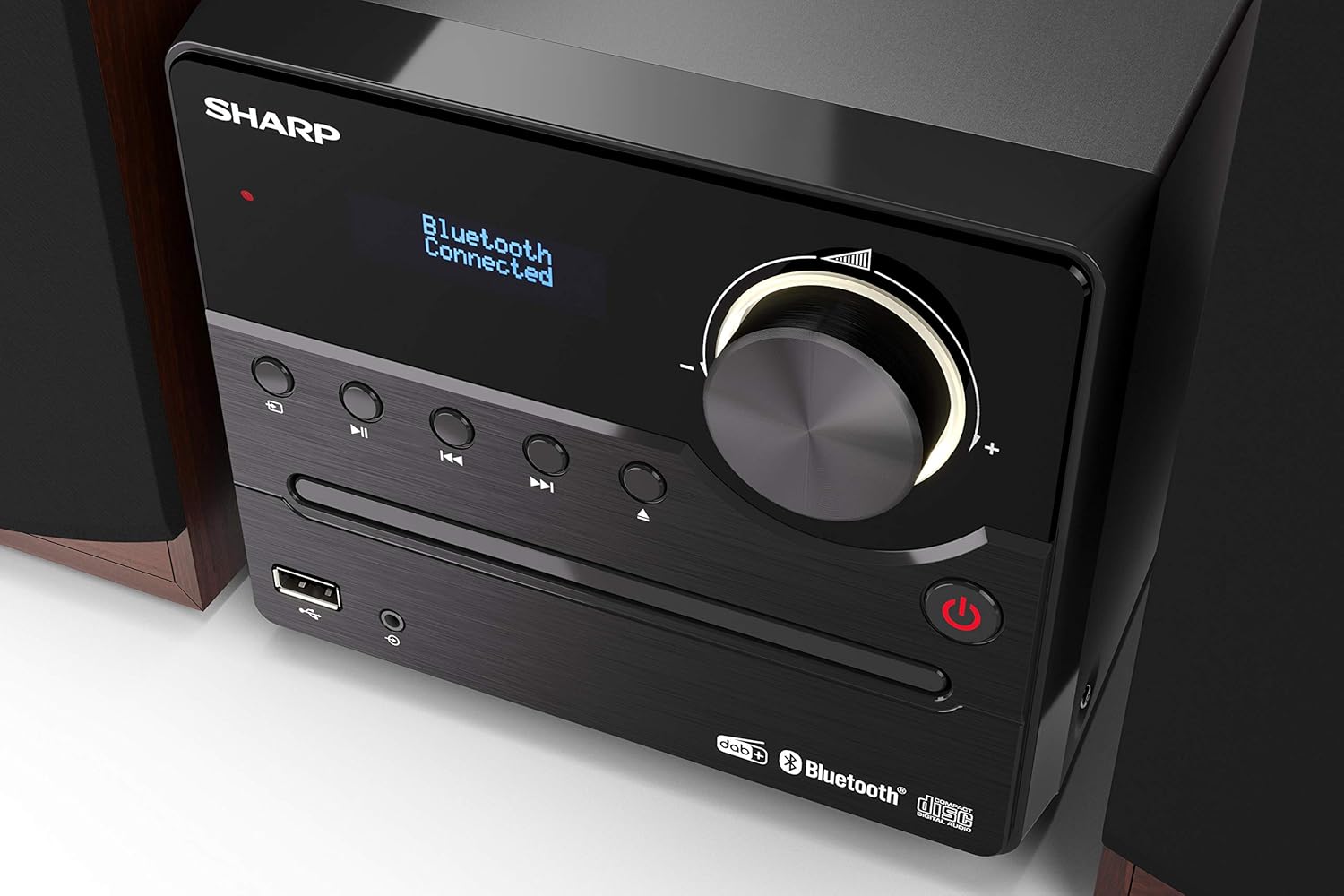Detalle de SHARP XL-B517D(BR) Mikro Hi‑Fi 45 Watt