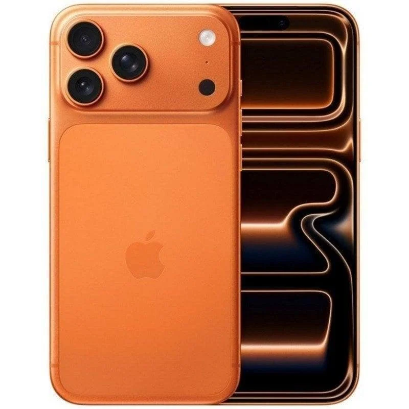 Detalle de Apple iPhone 17 Pro Max 256 GB Naranja Cósmico: potencia, fotografía y autonomía para profesionales