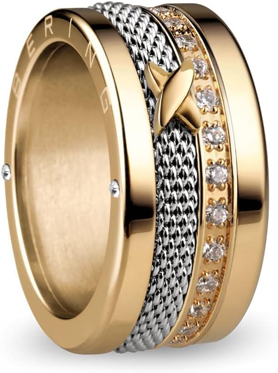 Thumbnail 2 de BERING ensemble de Bagues Échangeables pour Femme en Argent et Or – Twist & Change