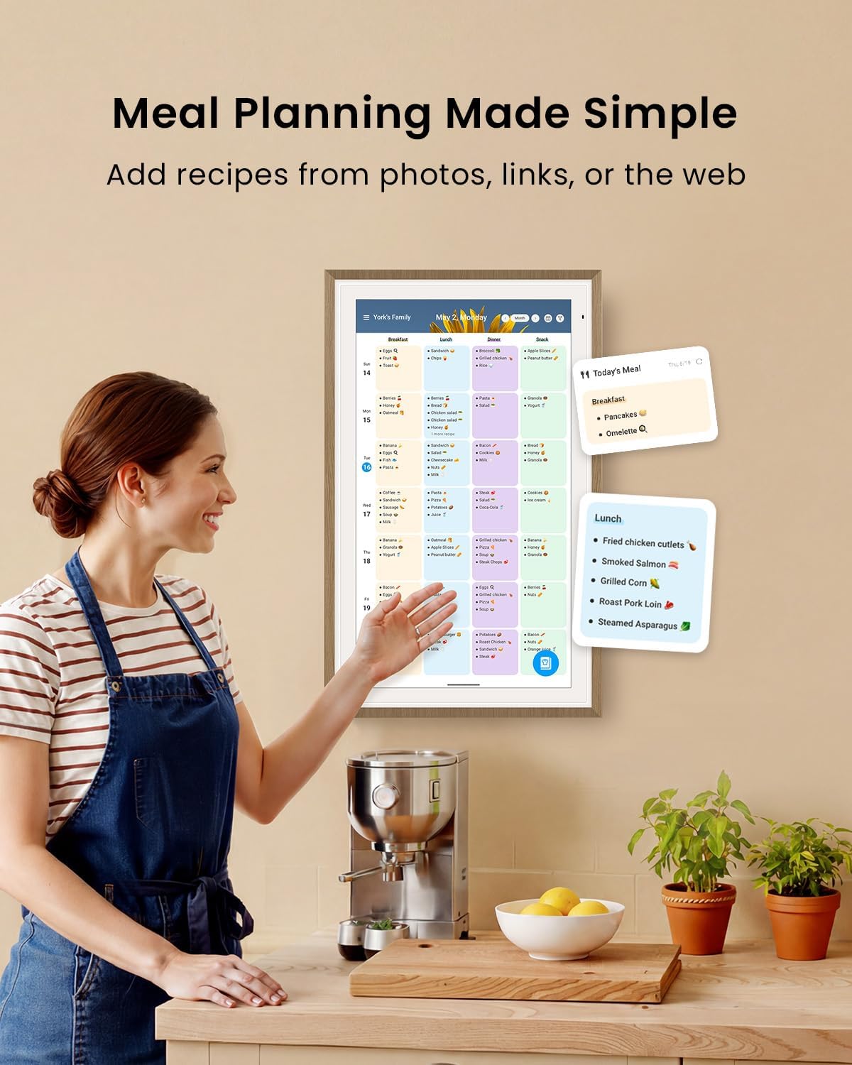 Thumbnail 5 de ApoloSign 21.5" Digital Calendar 21.5-inch