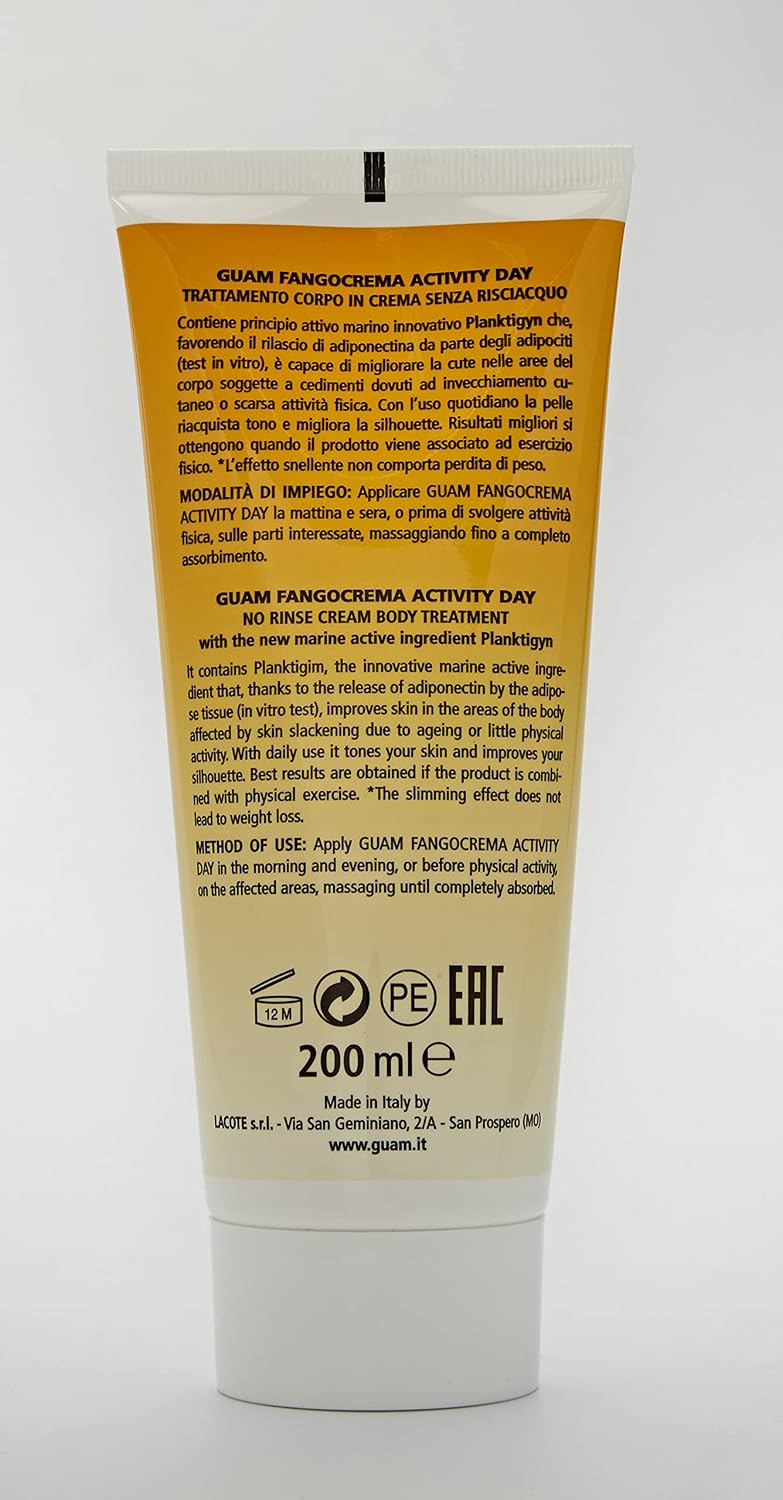 Detalle de Guam Crema Activity Day al Fango, 200 ml: trattamento anticorpulenza in crema senza risciacquo