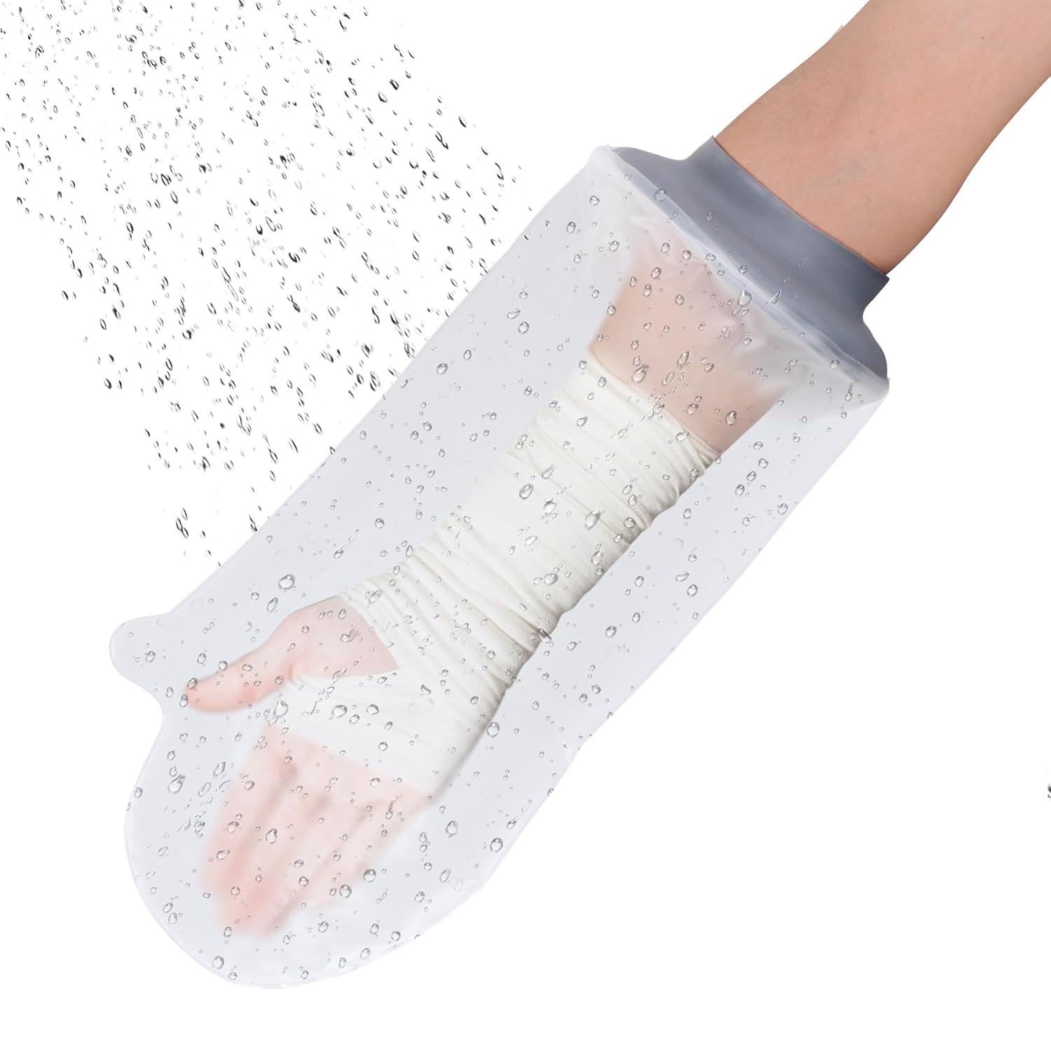 Detalle de COMFYTHERA B-Short Arm-S Waterproof Cast Cover, Reusable Adult Shower Protector